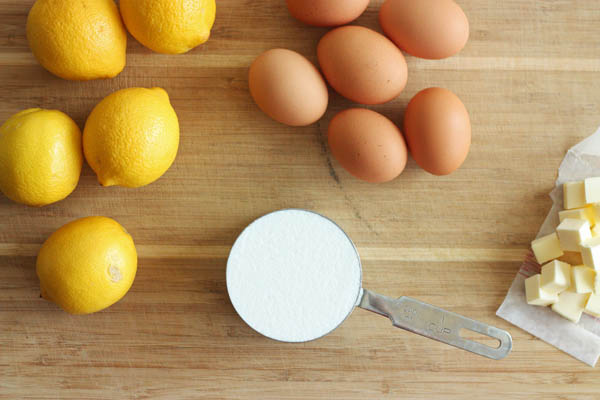 Egg whites and lemon