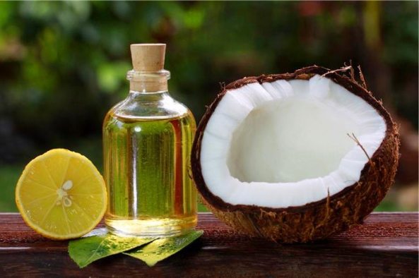 Lemon Massage And Coconut Oil